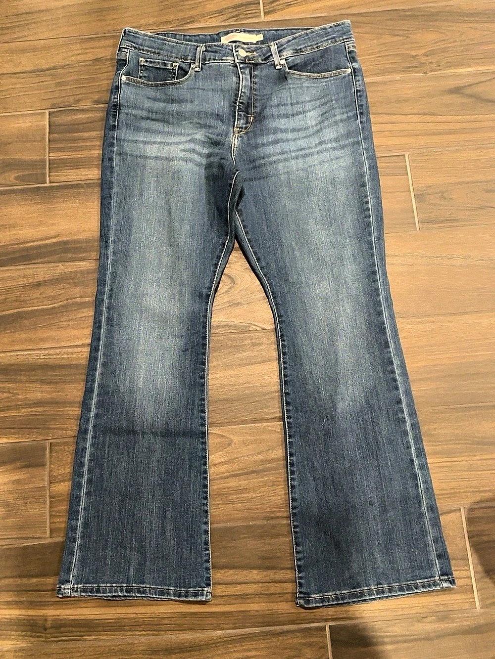 Levi Strauss Signature Mid Rise Bootcut Jeans Waist 14